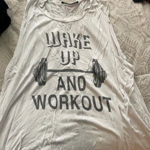 Workout tank top